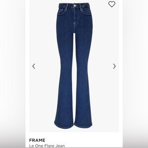 Discontinued Frame Le One Flare jeans size 1